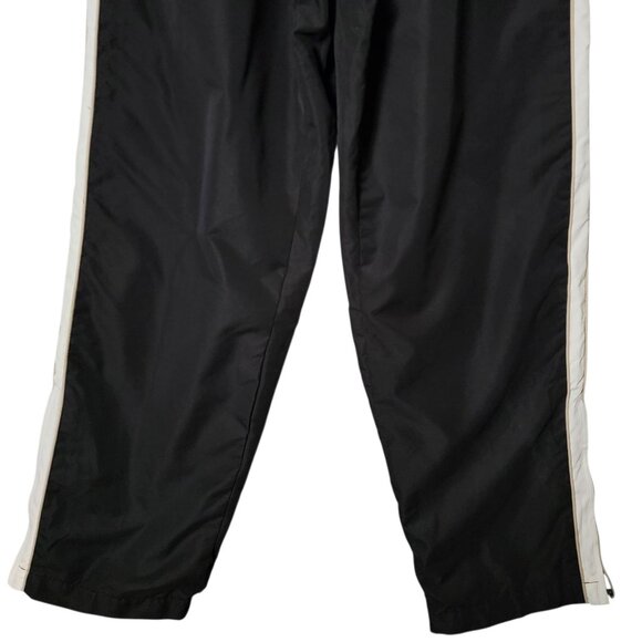 Wilson Mens Y2K Black Beige Colorblock Windbreaker Jacket Pant Track Suit Set M - Picture 9 of 16